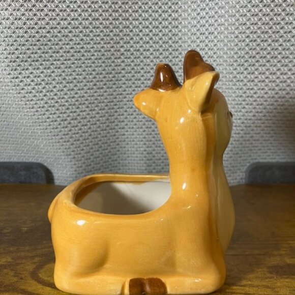 Vintage Ceramic Deer Planter/Pot by Dexter 5"‎ - Picture 3 of 5